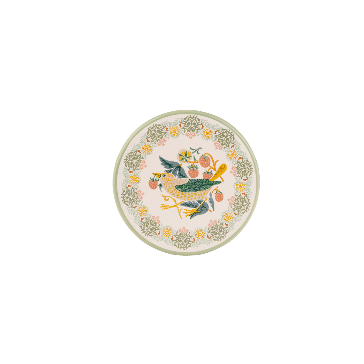 Set of 4 Kitchen Garden Coasters multi-coloured, WILLIAM MORRIS AT HOME