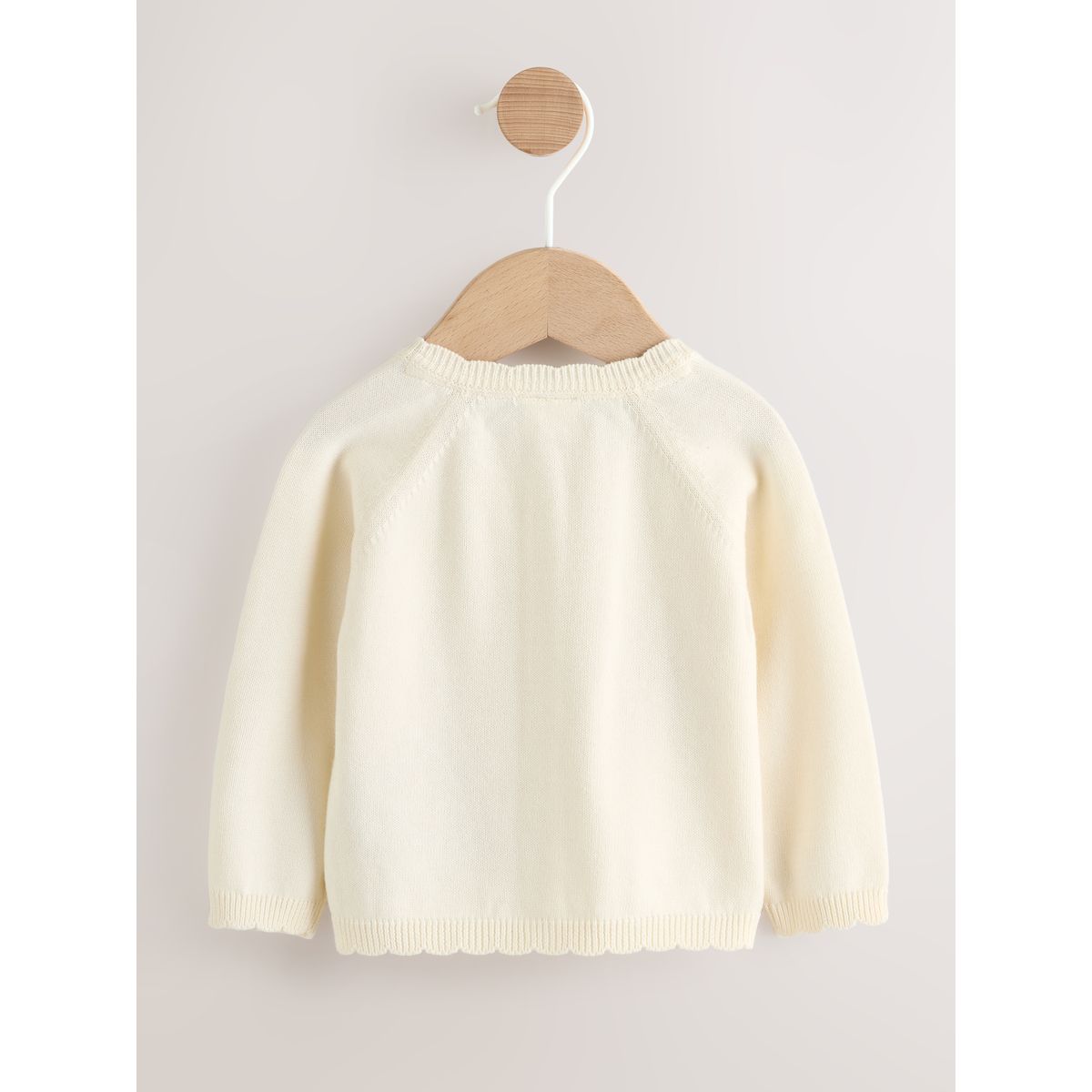 Cardigan lapin bébé broderie naturelle, NEXT
