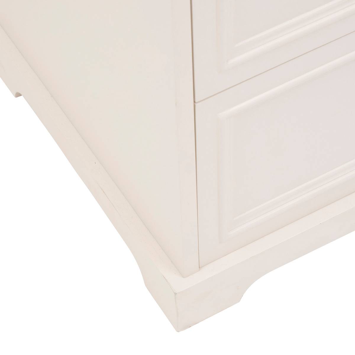Commode chiffonnier 5 tiroirs MOHEA ivoire, ATMOSPHERA