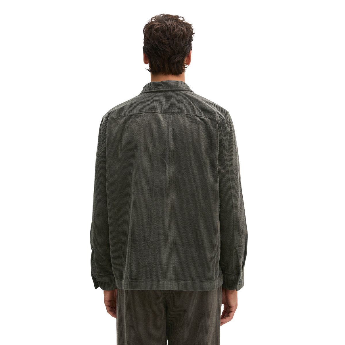 Surchemise en velours côtelé, coupe régulière avec une patte de boutonnage dissimulée noir, MARC O'POLO