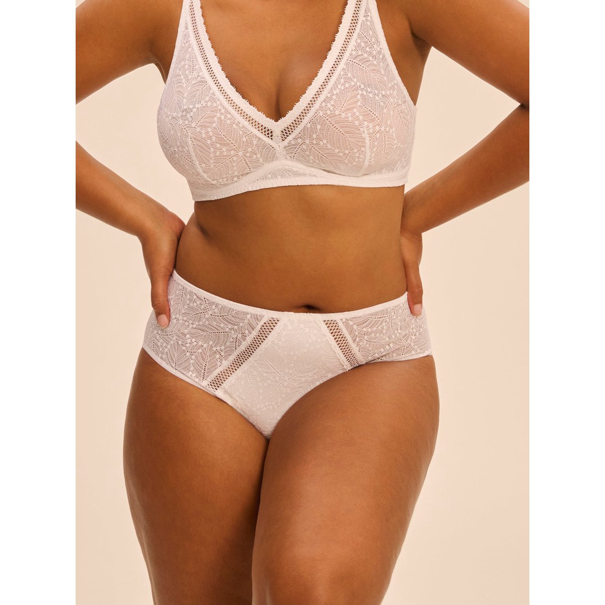 Culotte taille haute - COMÈTE blanc, SIMONE PERELE