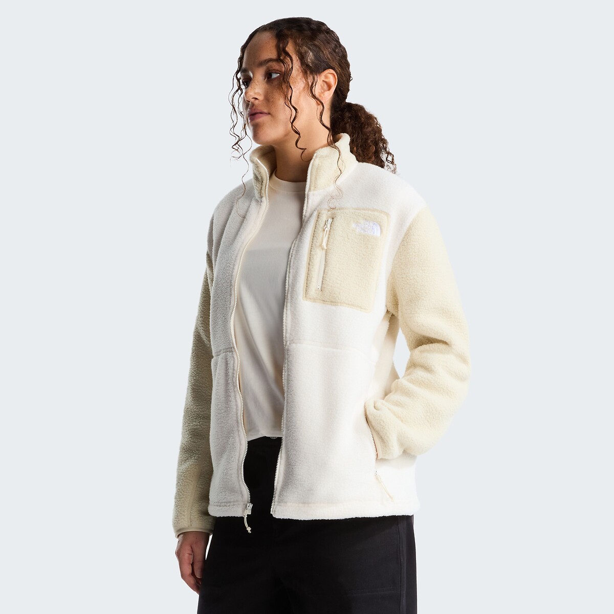 Veste polaire Yumiori ecru, THE NORTH FACE