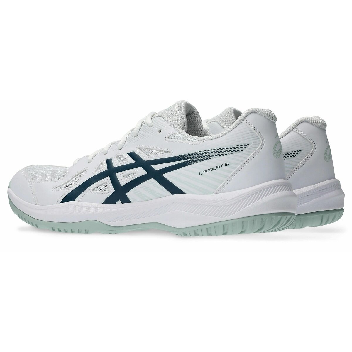 Baskets Upcourt 6 blanc/bleu, ASICS