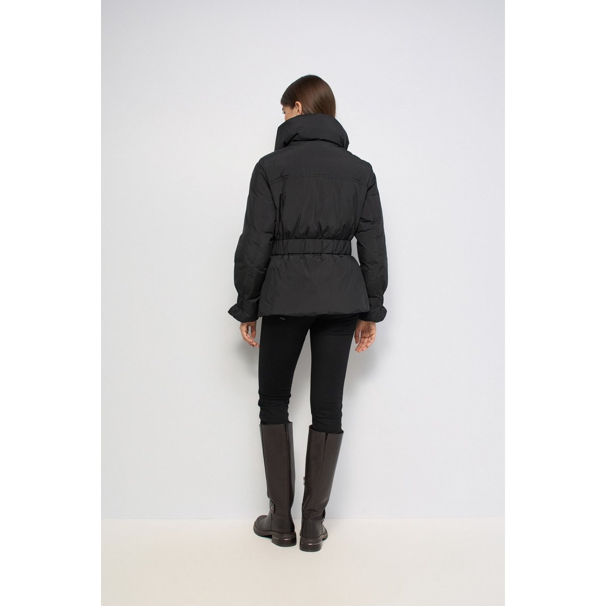 MANTEAU MATELASSÉ noir, SALSA JEANS
