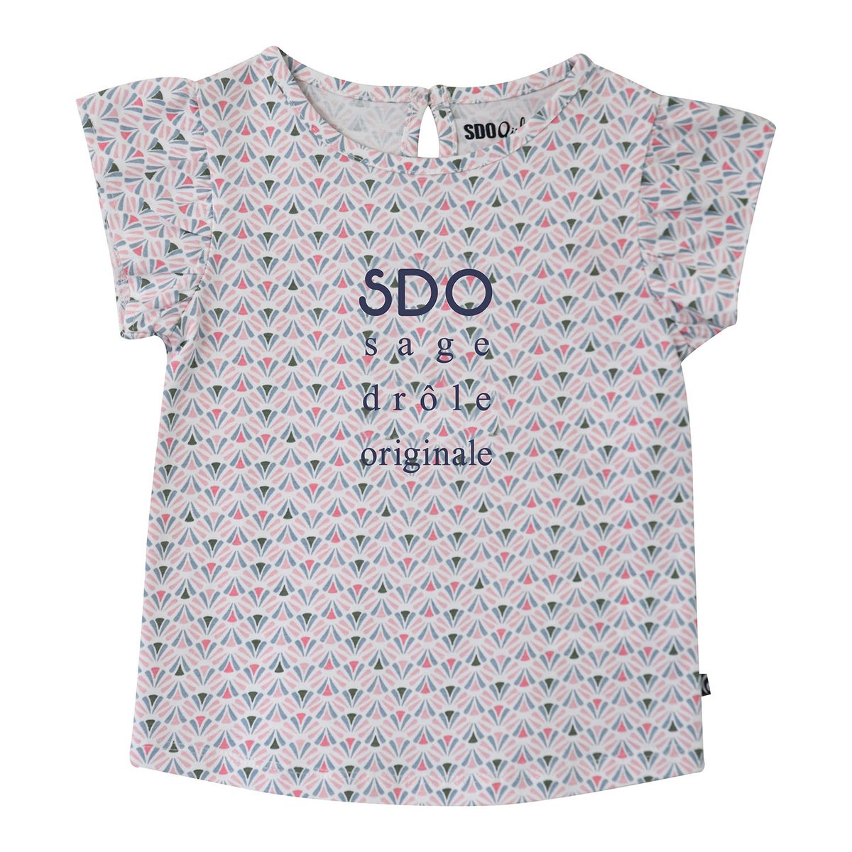 Tee shirt imprime eileen blanc, SUCRE D'ORGE