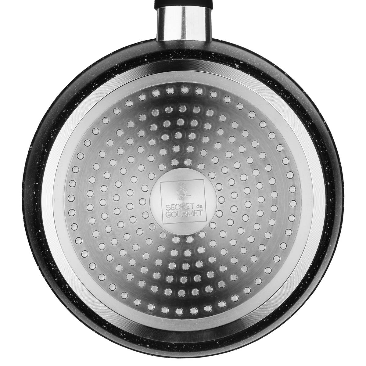 Casserole aluminium forgé CARACTÈRE noir, 5FIVE SIMPLY SMART