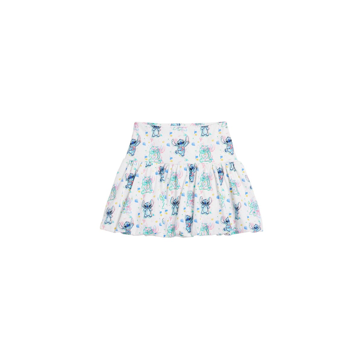 Jupe courte stitch™ blanc, DESIGUAL