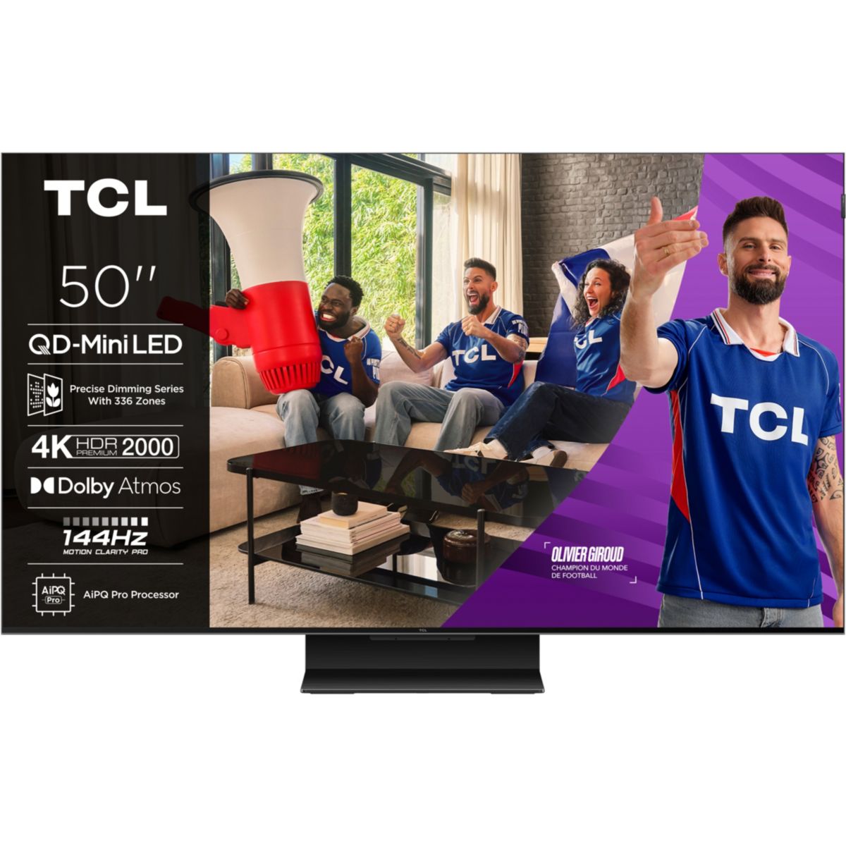 TV Mini LED 50C79K (2025) 50" (126 cm) - Google TV couleur unique, TCL