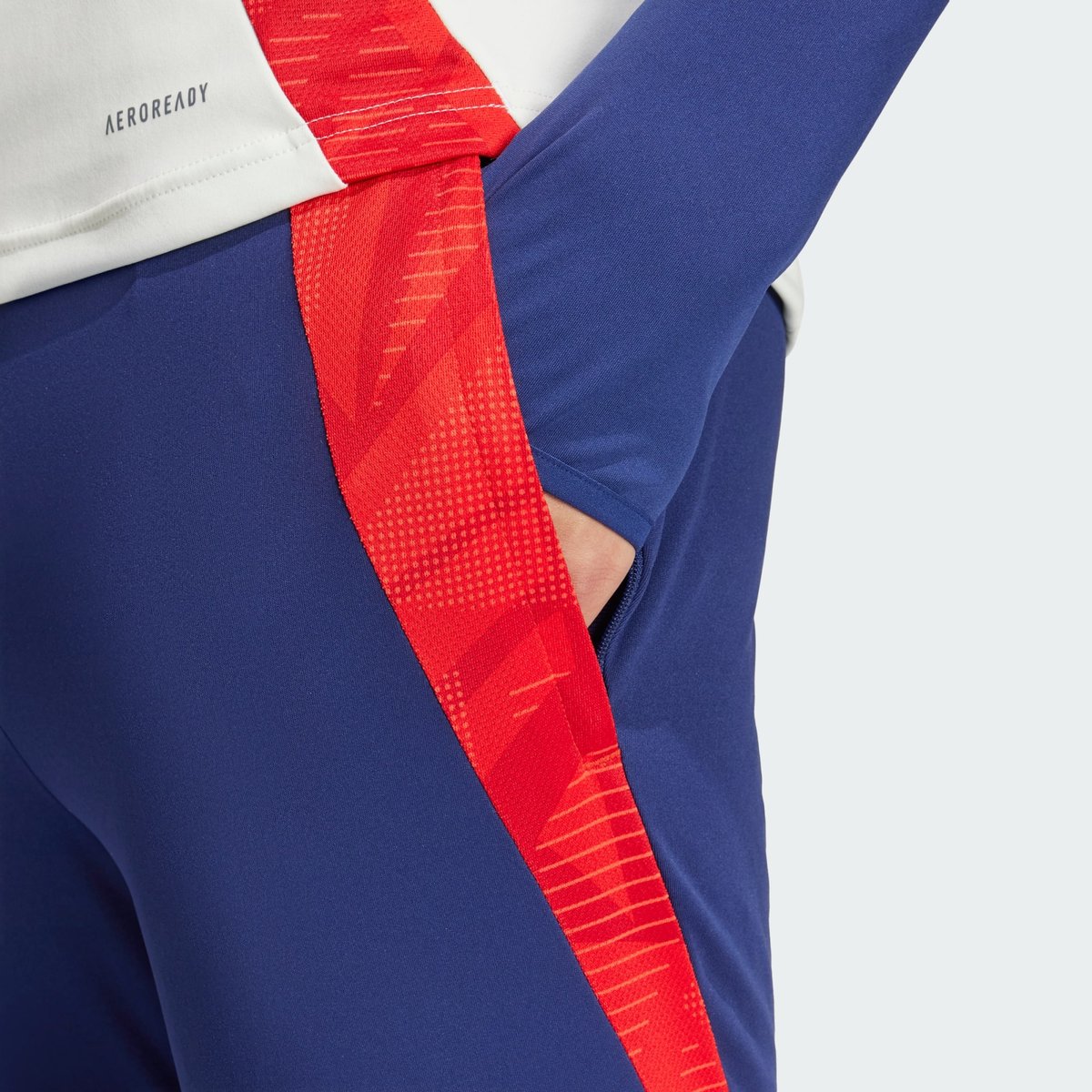 Pantalon D'entraînement Olympique Lyonnais Tiro 24 Pantalon D'entraînement Olympique Lyonnais Tiro 24 midnight indigo / bright red / white tint, adidas Performance