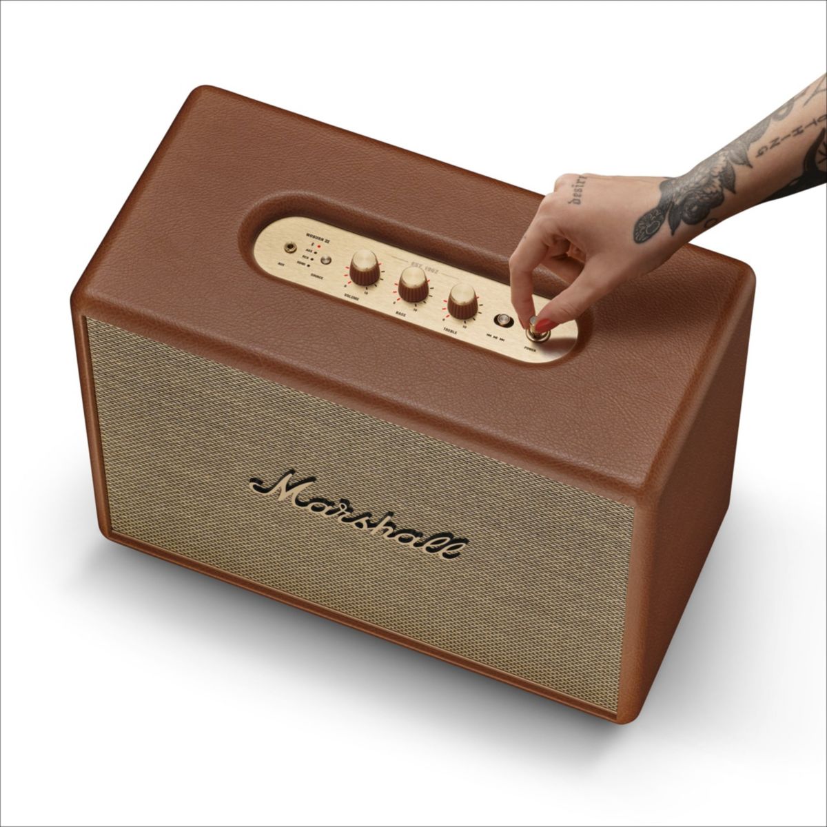 Enceinte résidentielle Woburn III BT Marron marron, MARSHALL
