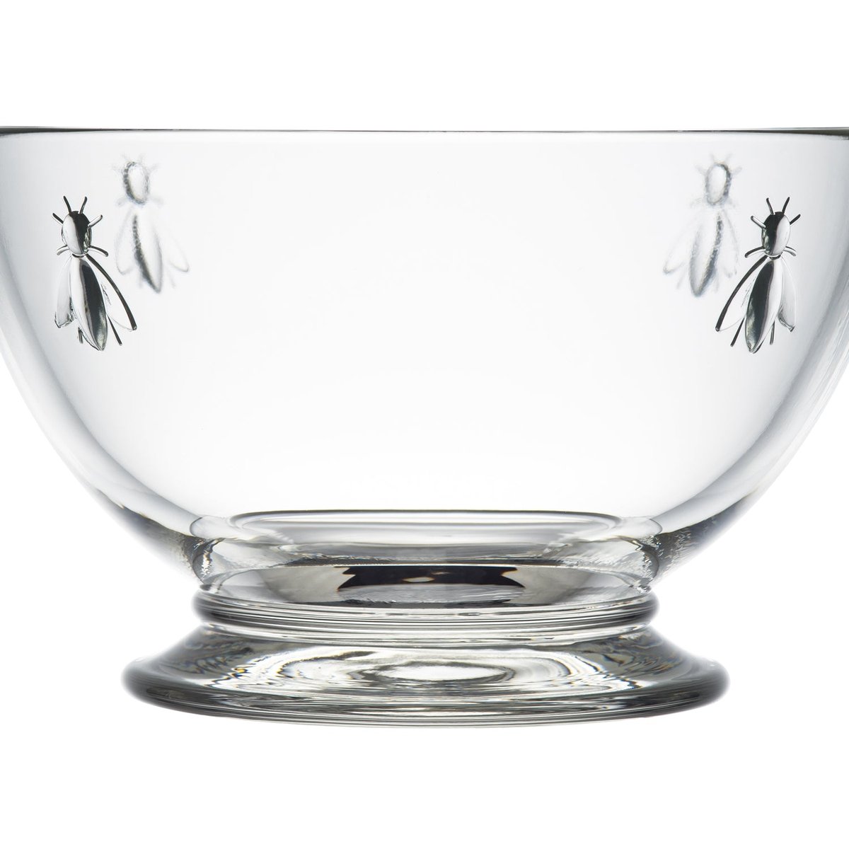 Lot de 6 bols, ABEILLE transparent, LA ROCHERE