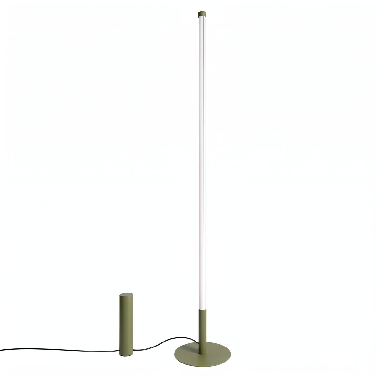 Lampadaire Vert Olive LED 1 Trang vert olive, EDEN