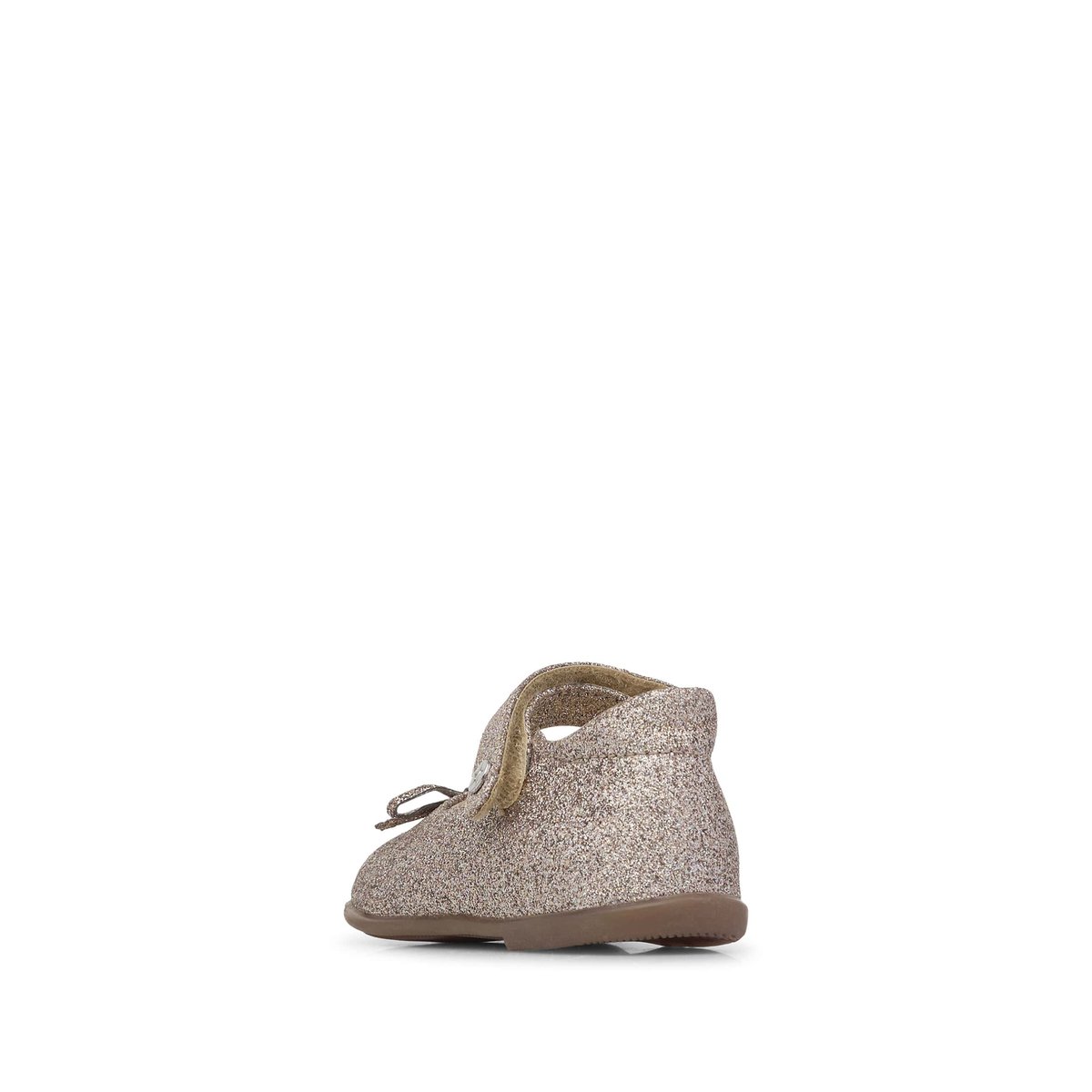 Ballerines en tissu pailleté BALLET rose clair, NATURINO