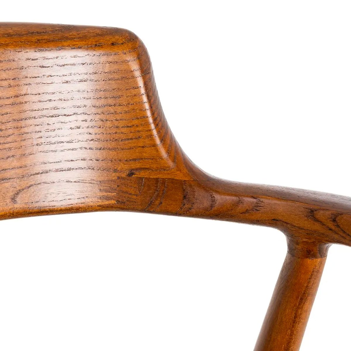 Fauteuil design en bois d'hévéa et assise cordage 57x57x78cm bois, WADIGA