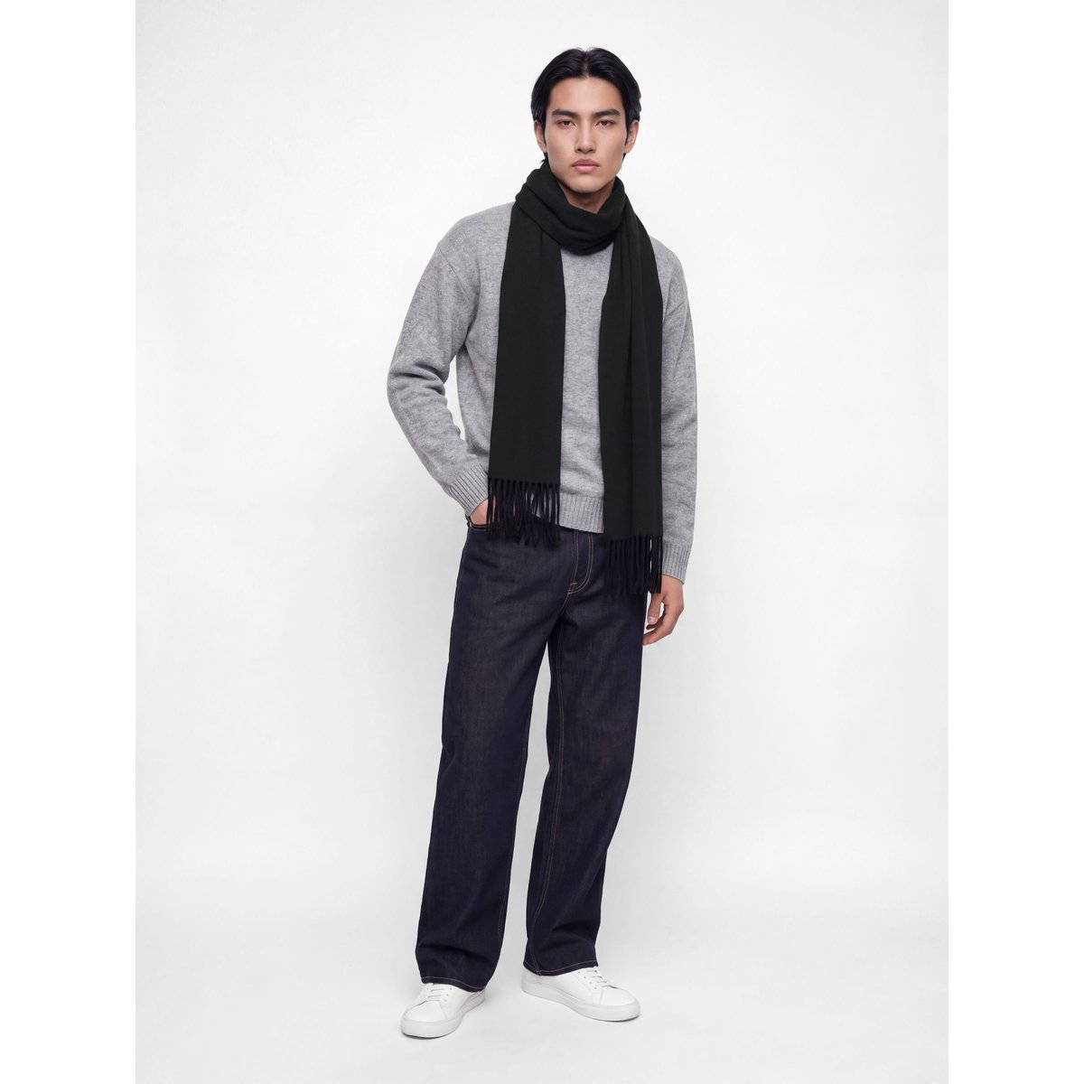 Écharpe Oversize black 1, JACK & JONES