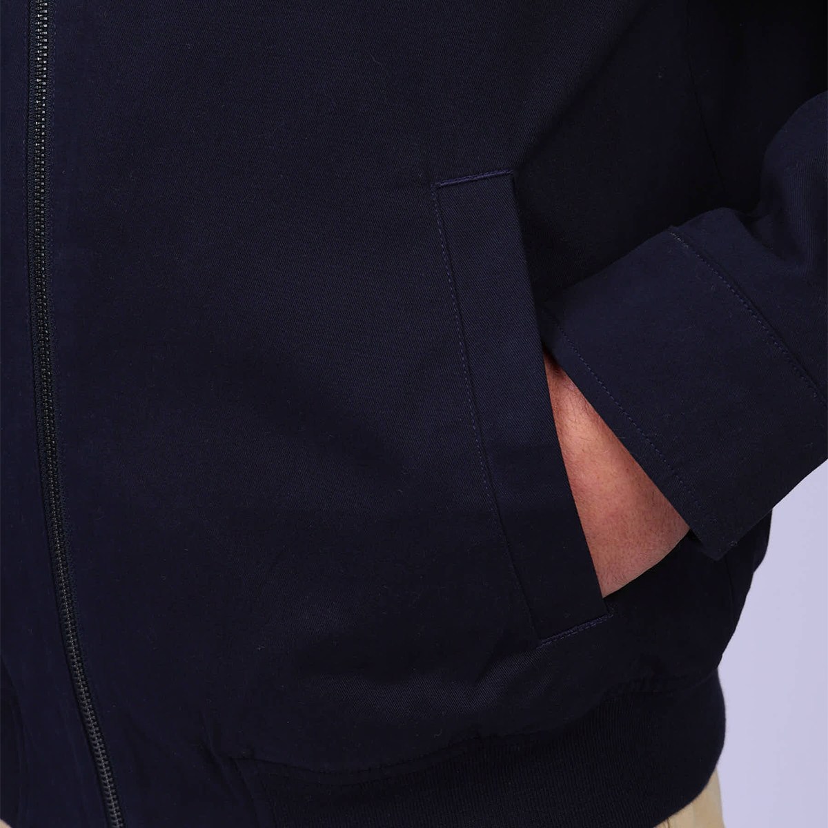 Blouson Golden bleu marine, MISE AU GREEN