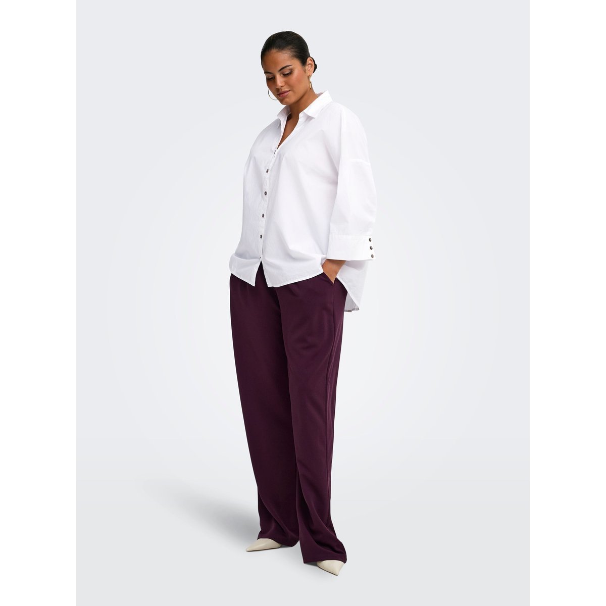 Chemise bright white, ONLY CARMAKOMA