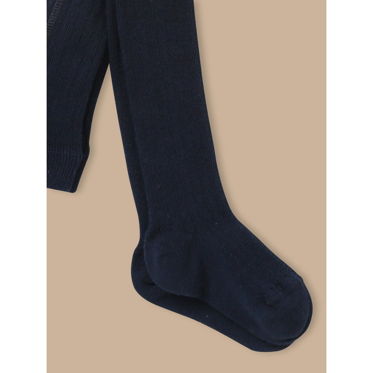 Collants en côtes marine, CYRILLUS