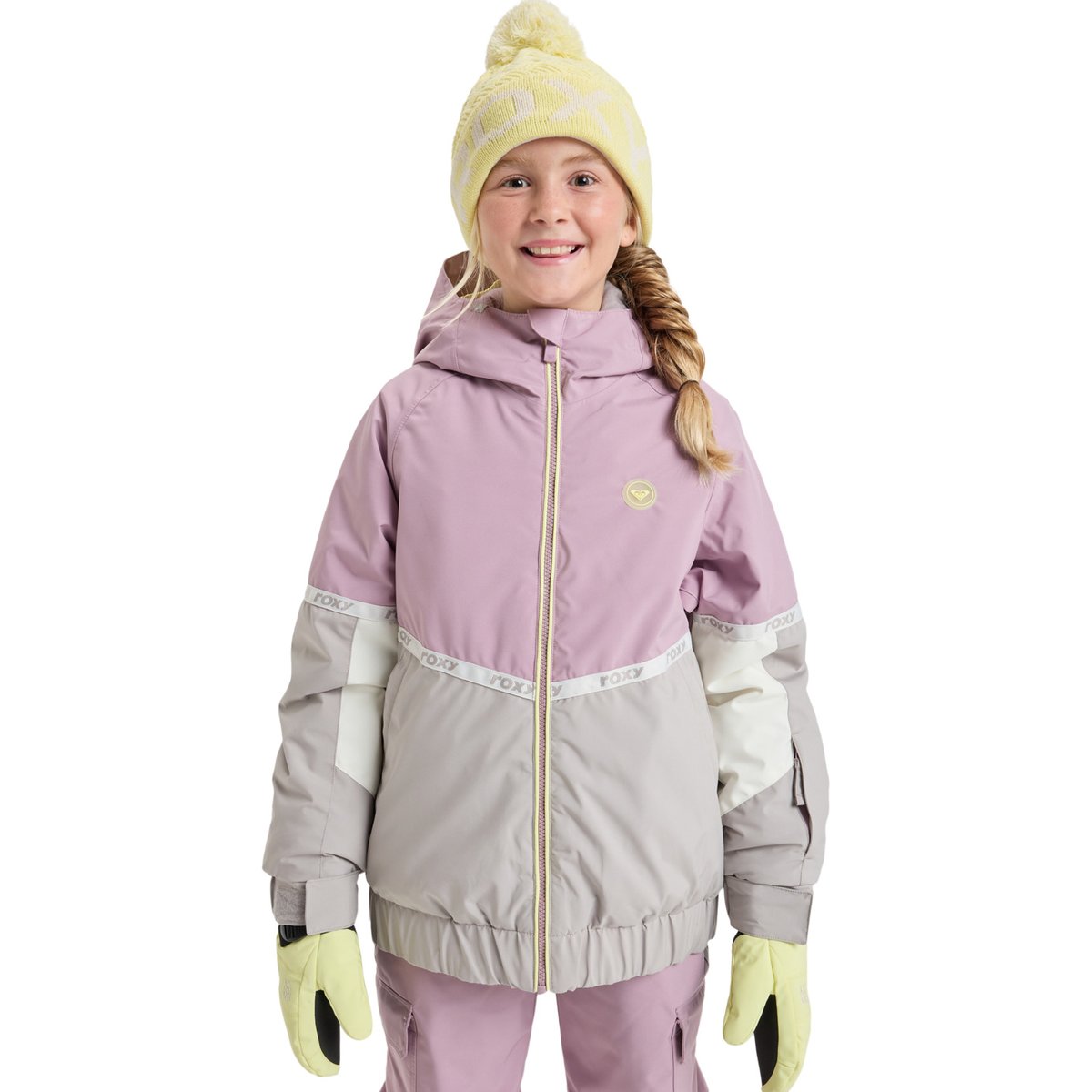 Veste de snow technique HEKLA ICE. rose discreet mauve, ROXY