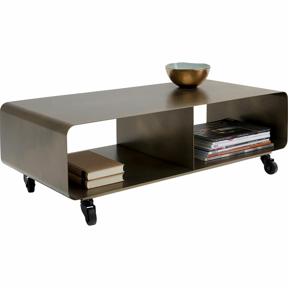 Buffet bas Lounge M 90x30cm bronze, KARE DESIGN