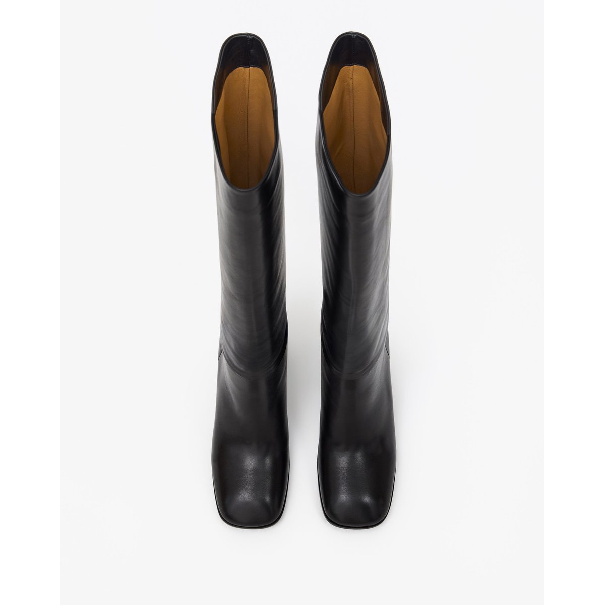 Bottes à talon large GALIA HIGH noir, MI MAI