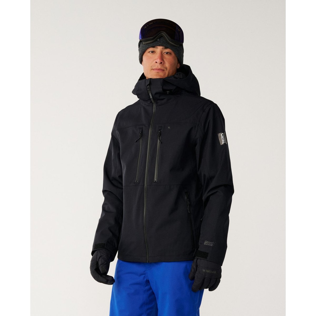 Veste de ski SEARCH SERIES SHELL noir, RIP CURL