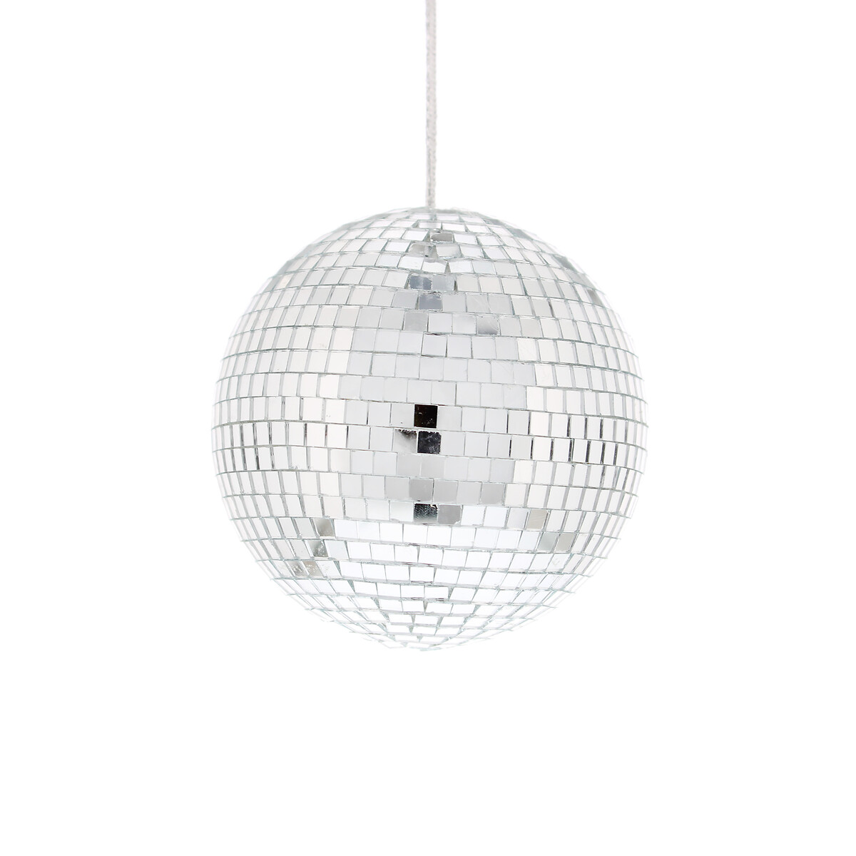 Set of 3 Disco Baubles silver-coloured, SO'HOME