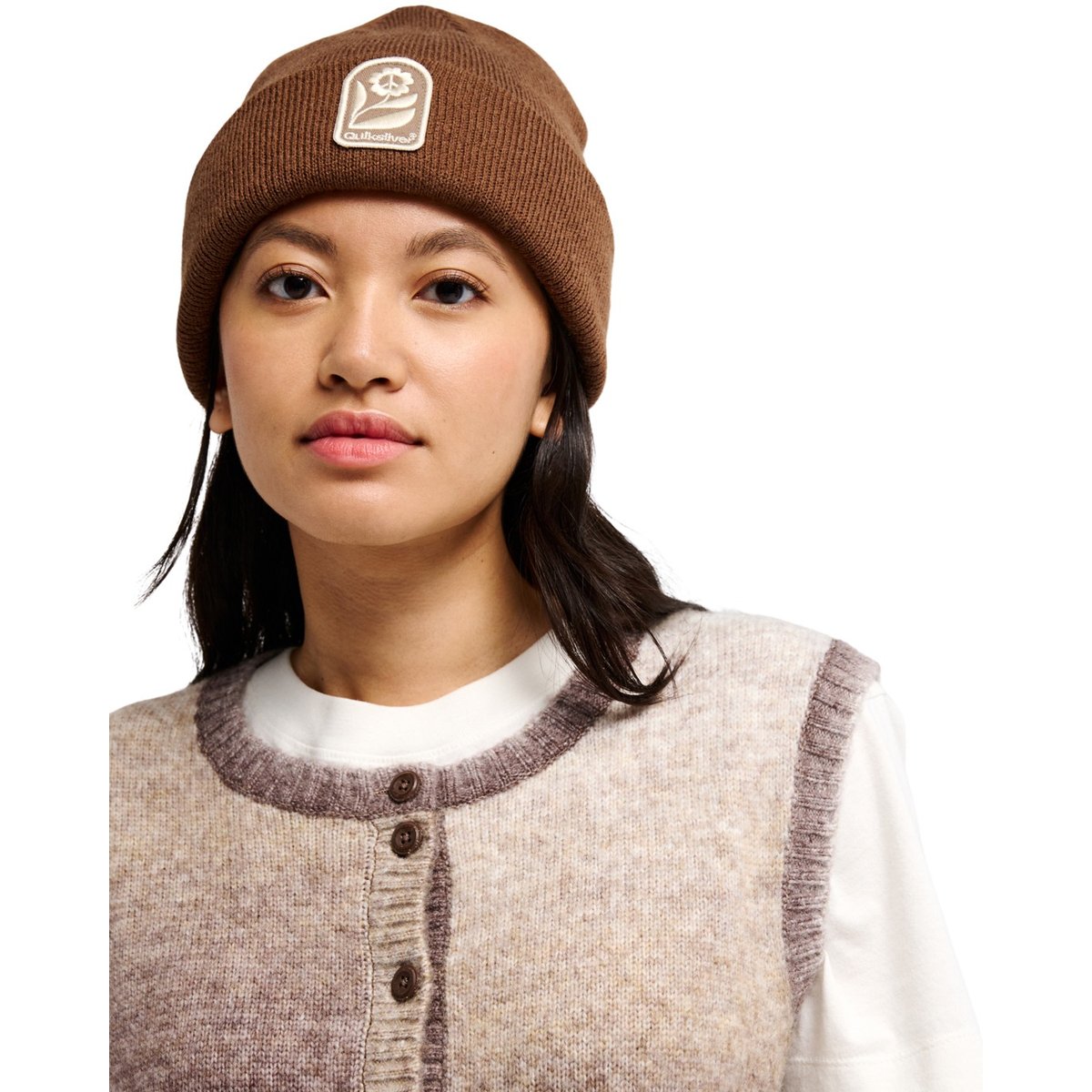 Pull sans manches ISLAY TANK GRADIENT beige pine bark gradient, QUIKSILVER