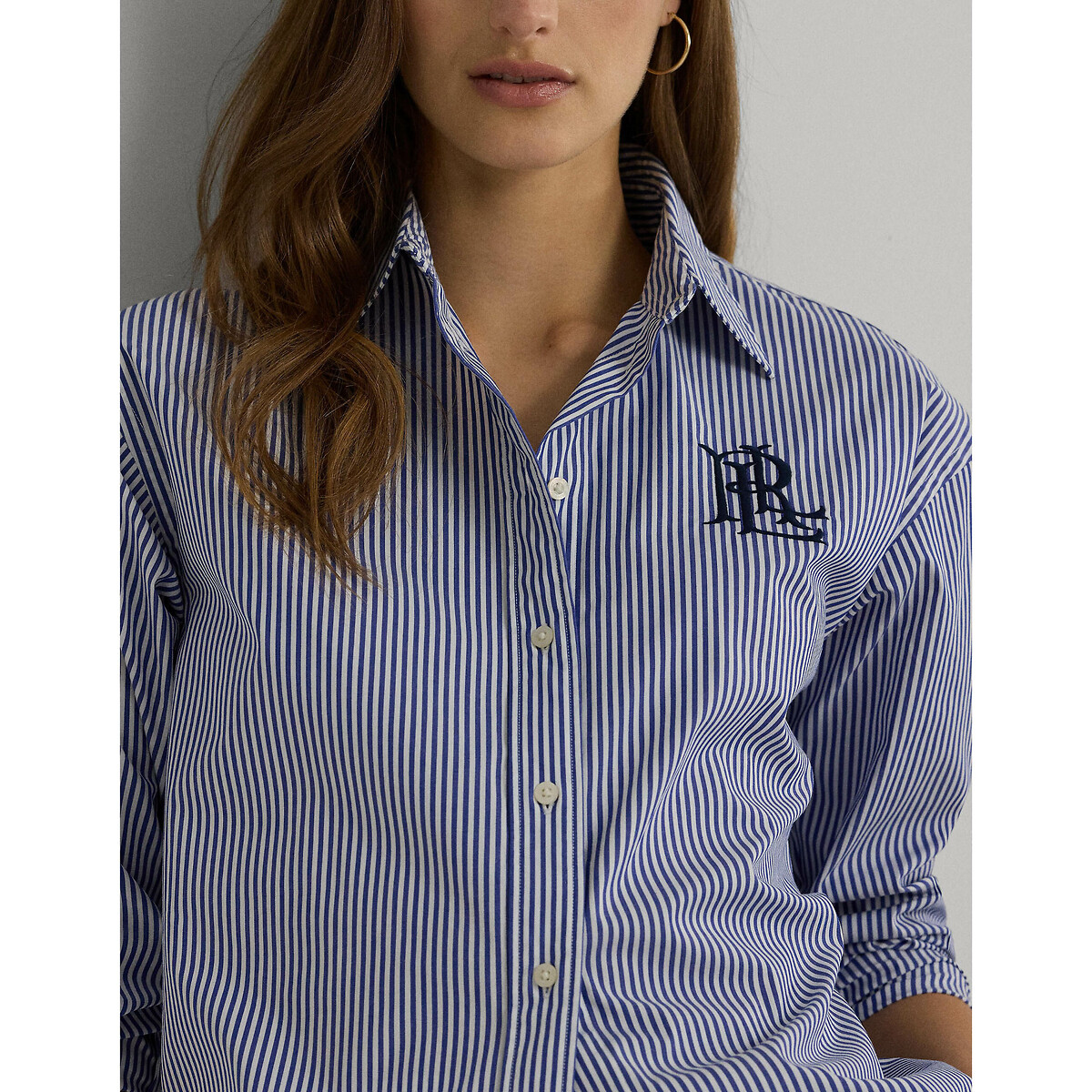 Chemise rayée KOTTA bleu/blanc, LAUREN RALPH LAUREN