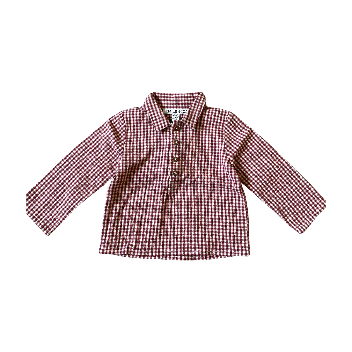 Chemise bébé - Très bon état rouge, EMILE & IDA X LA REDOUTE