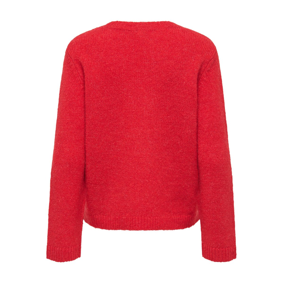 Pull En Maille rouge - barbados cherry 1, ONLY