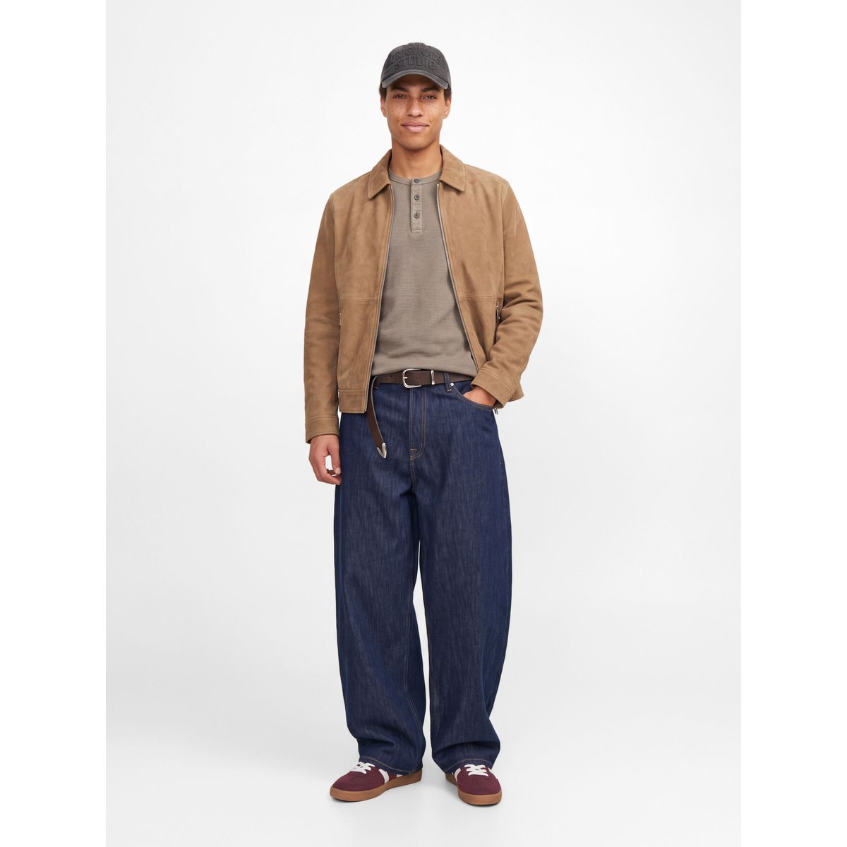 Jean À Coupe Wide blue denim 1, JACK & JONES