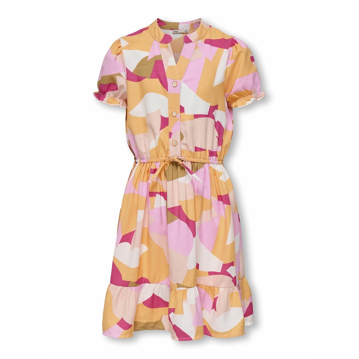 Short Sleeve Dress orange, KIDS ONLY
