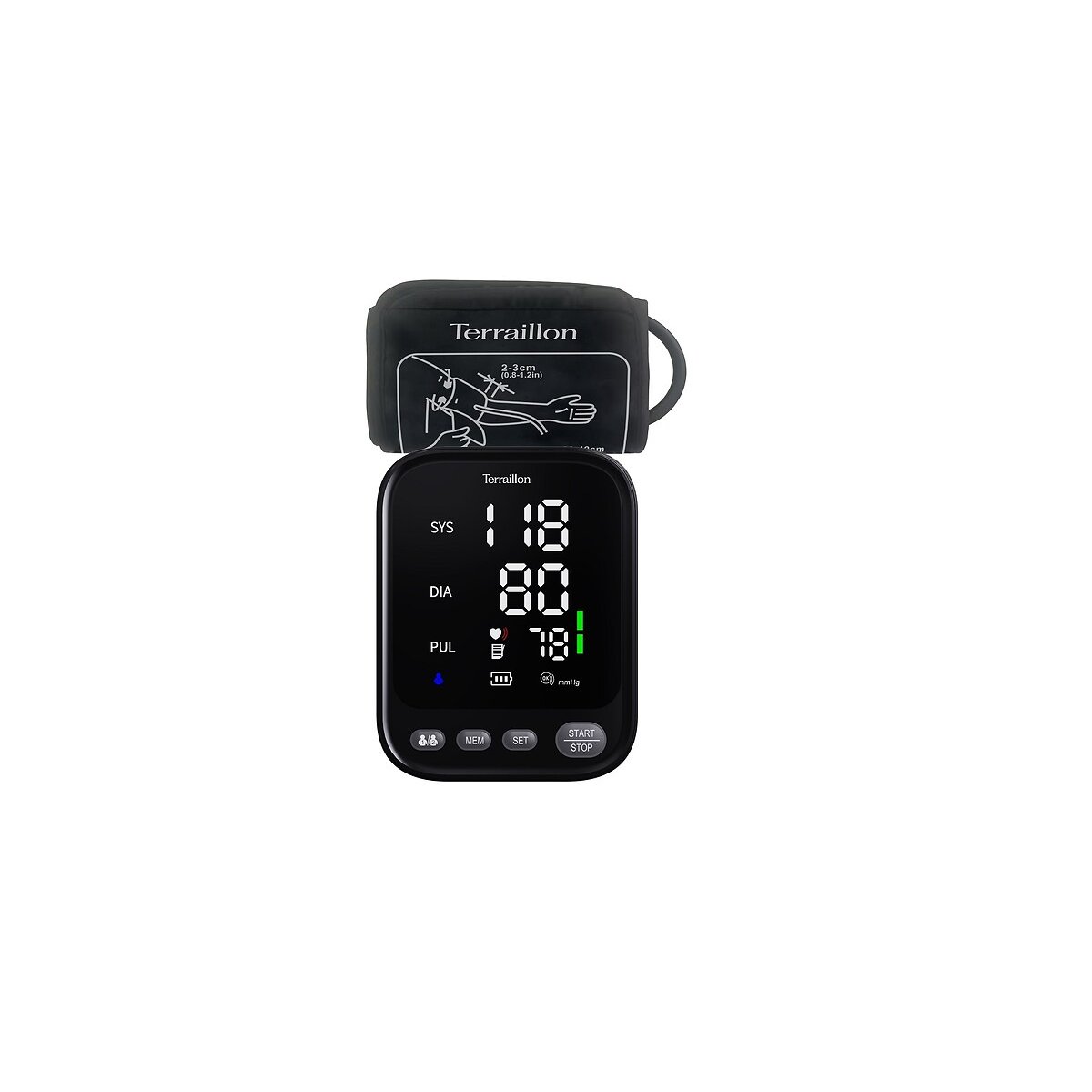 Tensio Arm TB251 noir, TERRAILLON