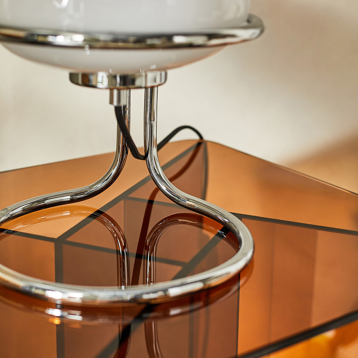 MADE.COM Piper Table Lamp chrome, MADE
