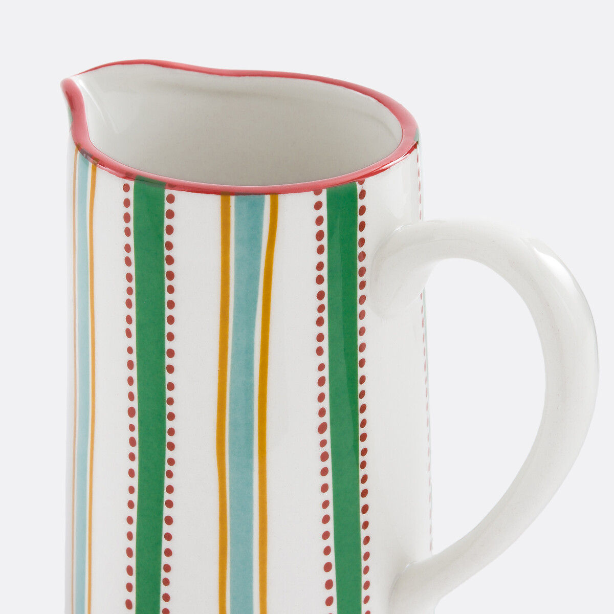 Carafe en faïence avec motifs, Dilba multicolore, LA REDOUTE INTERIEURS