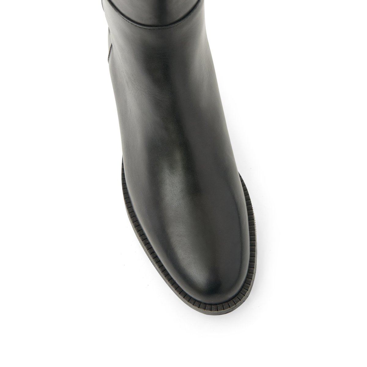 Botte en cuir ALIENOR noir, MELLOW YELLOW