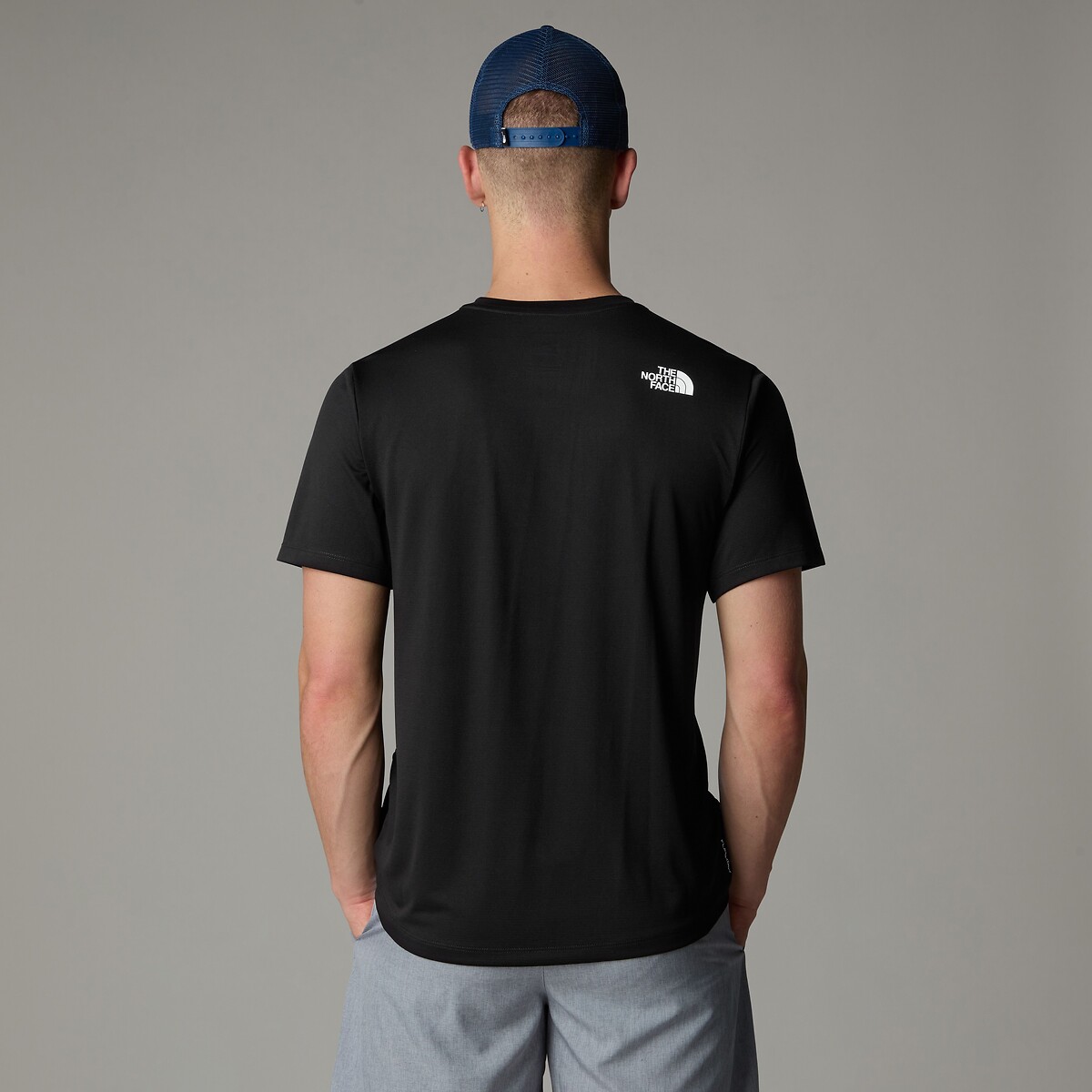 T-shirt manches courtes en polyester, Training noir, THE NORTH FACE