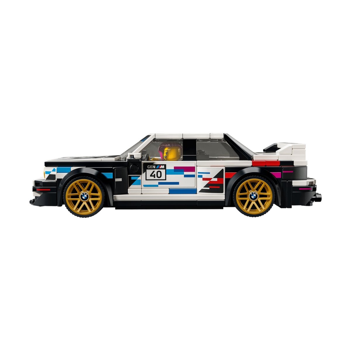Voiture BMW M3 (E30) multicolore, LEGO