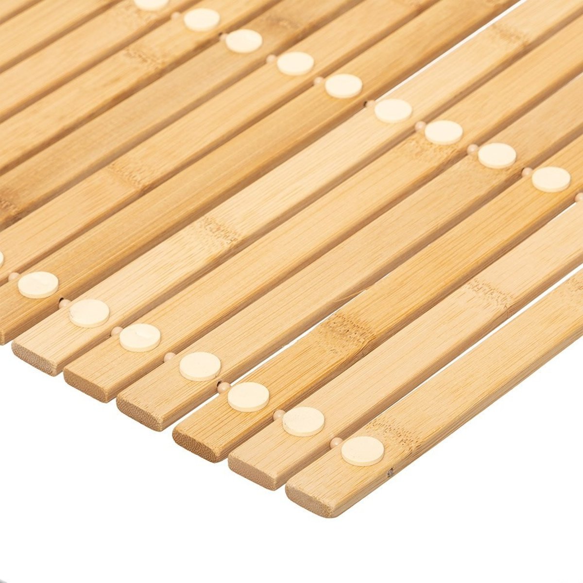 Caillebotis à rouler bambou 40x60 beige, ATMOSPHERA