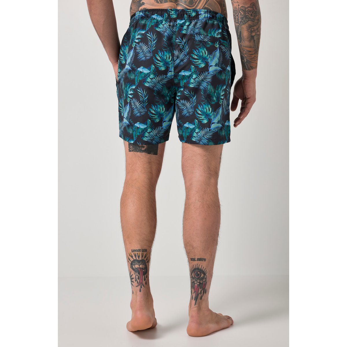 Short de bain, collection Beachwear bleu marine, JP1880