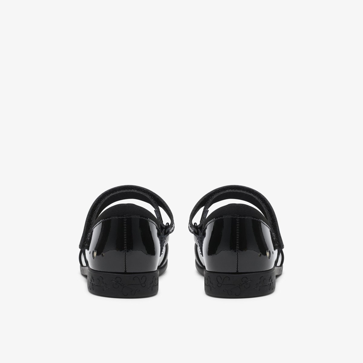 Ballerines Brevet Coupe Large LOCK GEM K noir, CLARKS