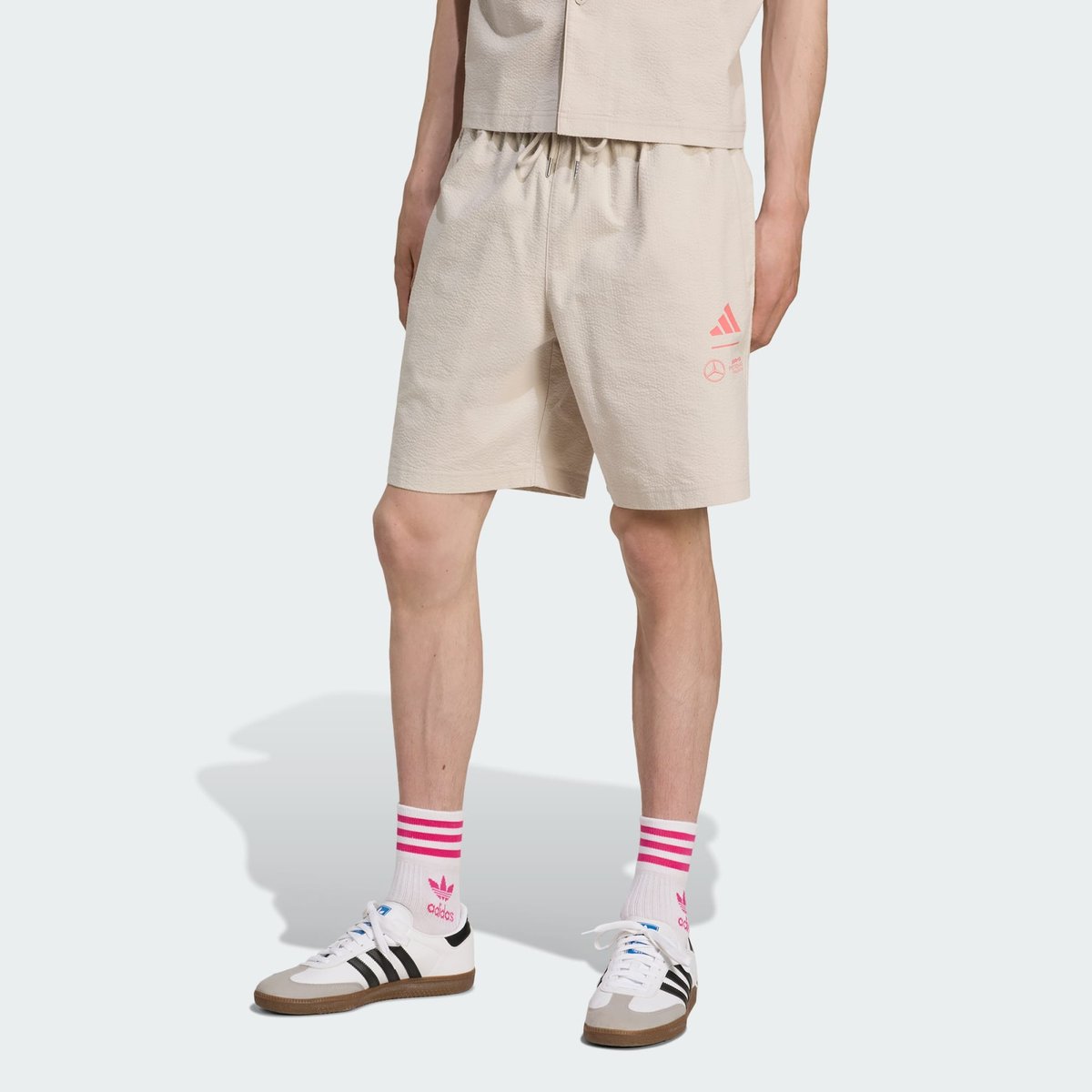 Short Été Mercedes - Amg Petronas Formula One Team Short Été Mercedes - Amg Petronas Formula One Team beige, adidas Performance