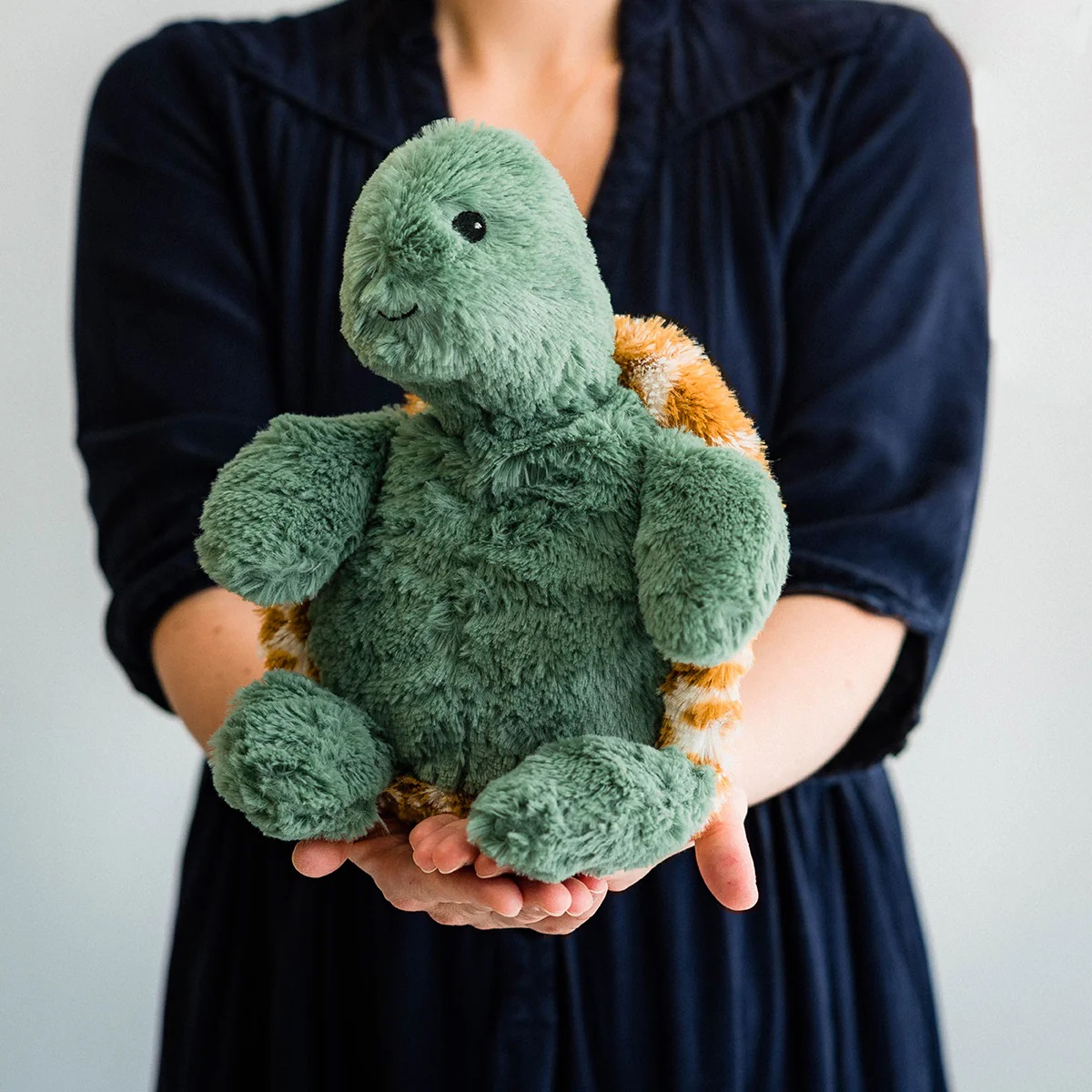 Peluche Bouillotte Tortue vert, WARMIES