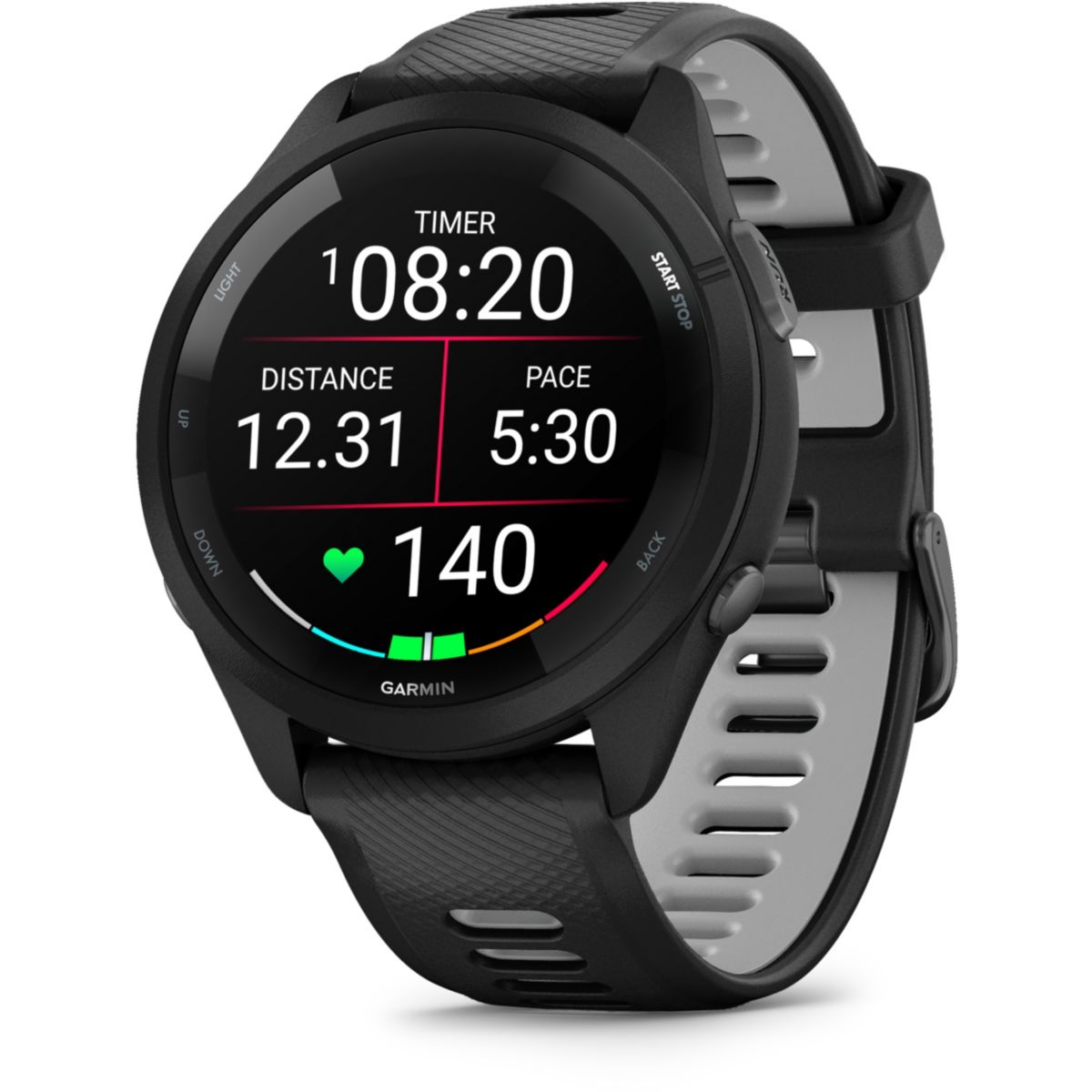 Montre connectée Forerunner 265 Music Noire / GRIS AMOLED GPS IP6X noir, GARMIN