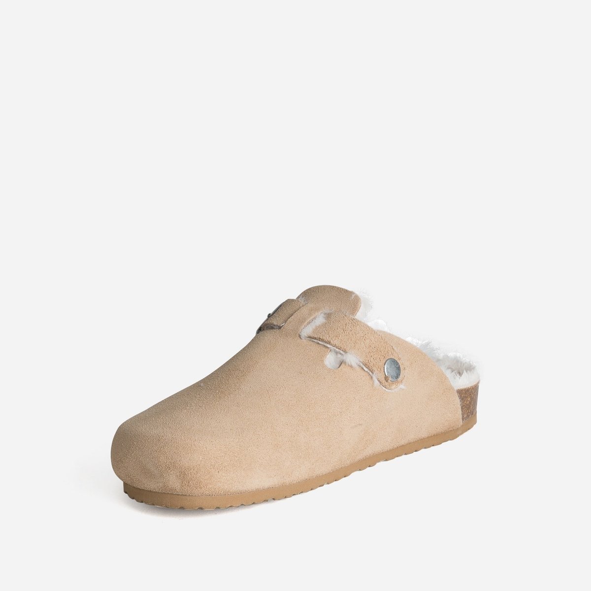 Mule en cuir DARCY beige, ERAM