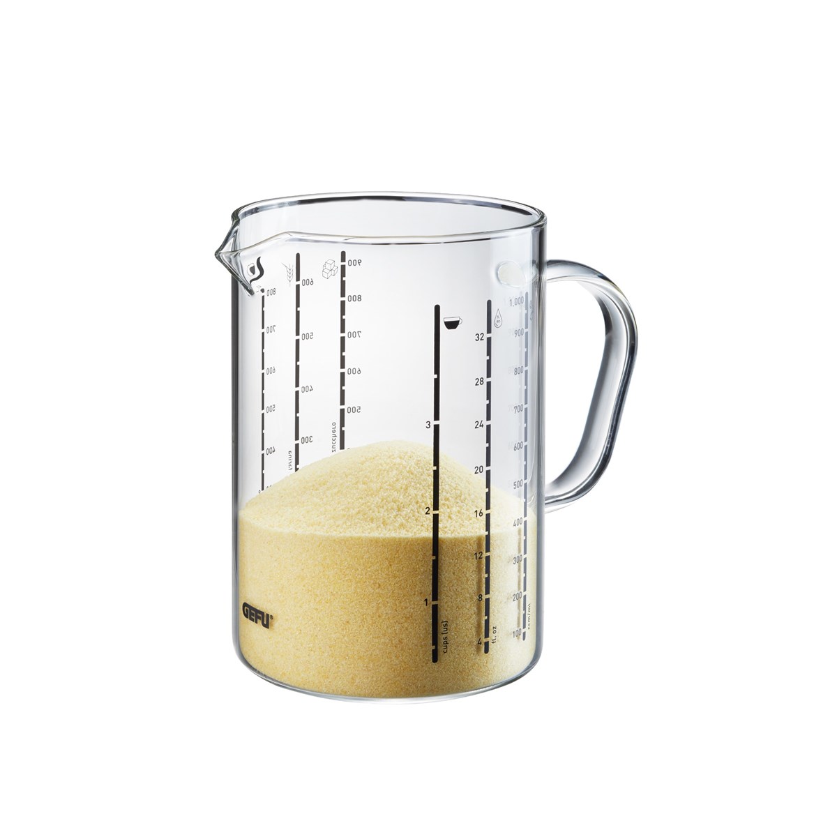 Verre doseur METI 1000 ml transparent, GEFU