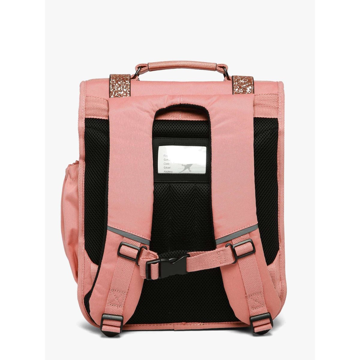 Sac à dos 2 compartiments glossy pink, CAMELEON