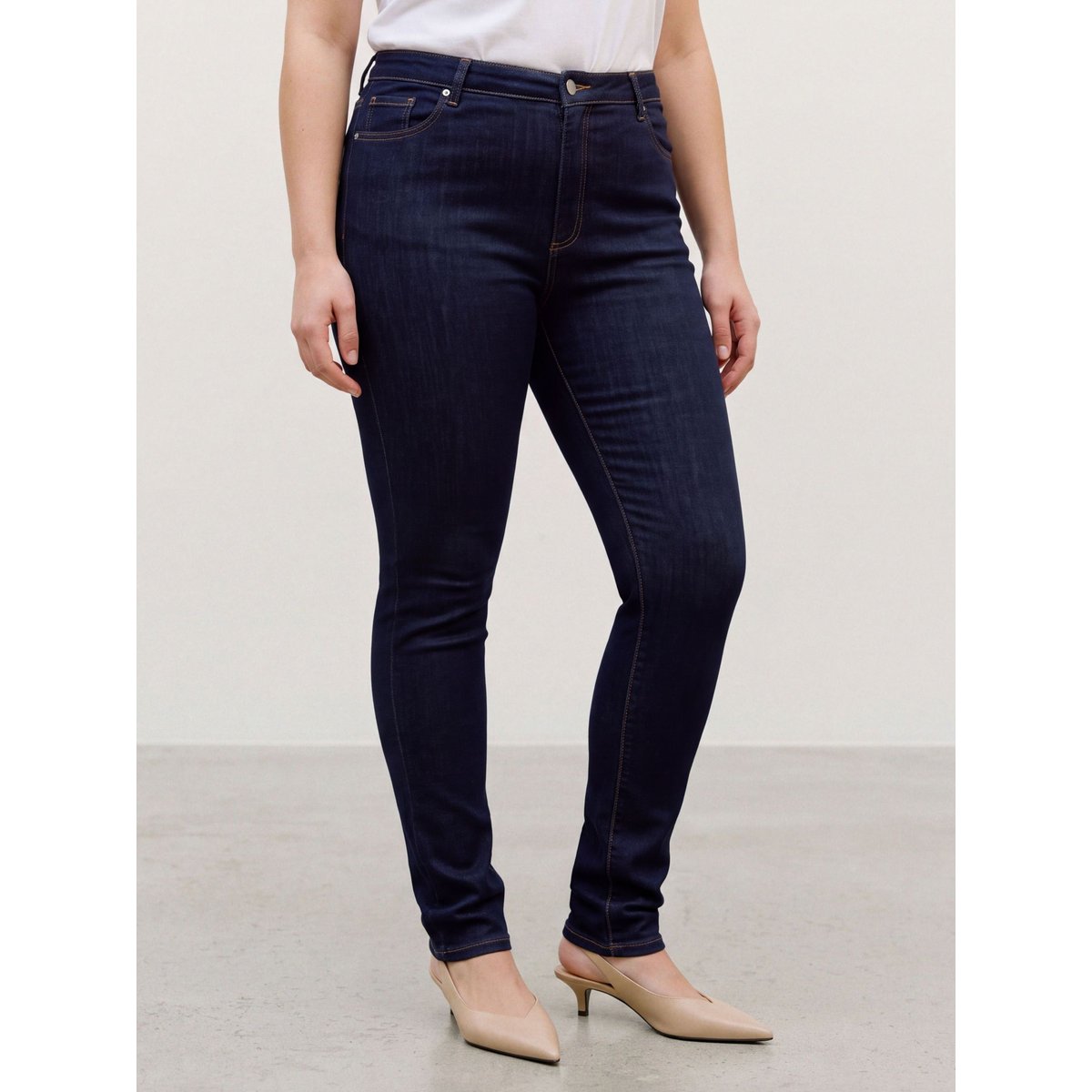 Jean Skinny dark blue denim 1, VERO MODA