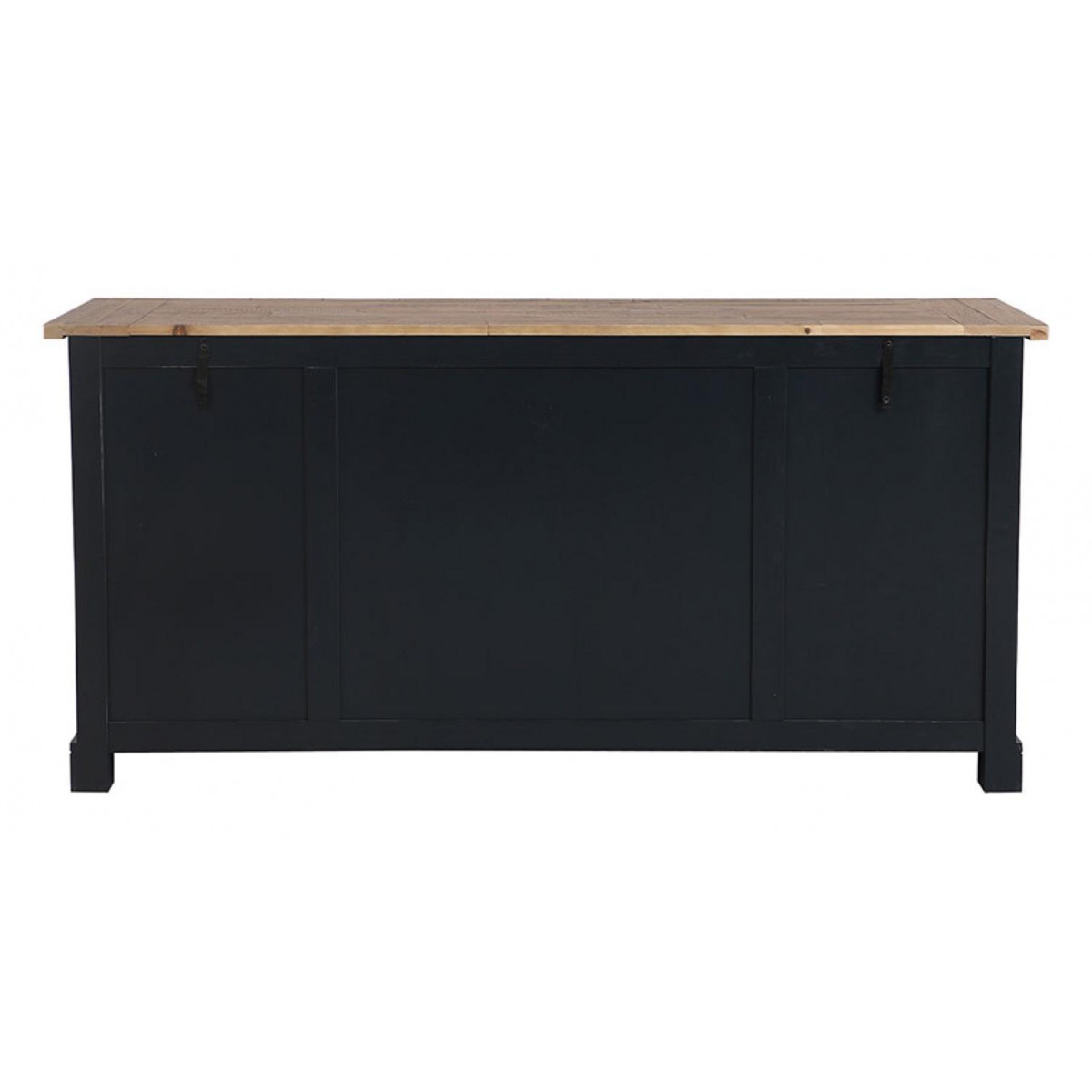 Buffet bas 4 portes - RIVAGES noir, INTERIOR'S